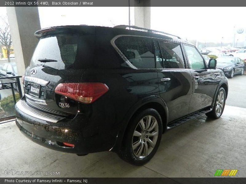 Black Obsidian / Wheat 2012 Infiniti QX 56 4WD