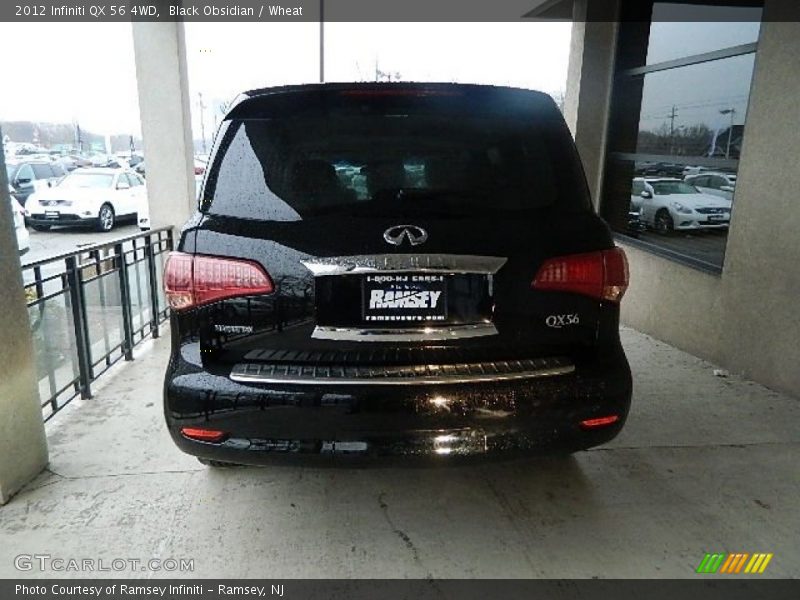 Black Obsidian / Wheat 2012 Infiniti QX 56 4WD