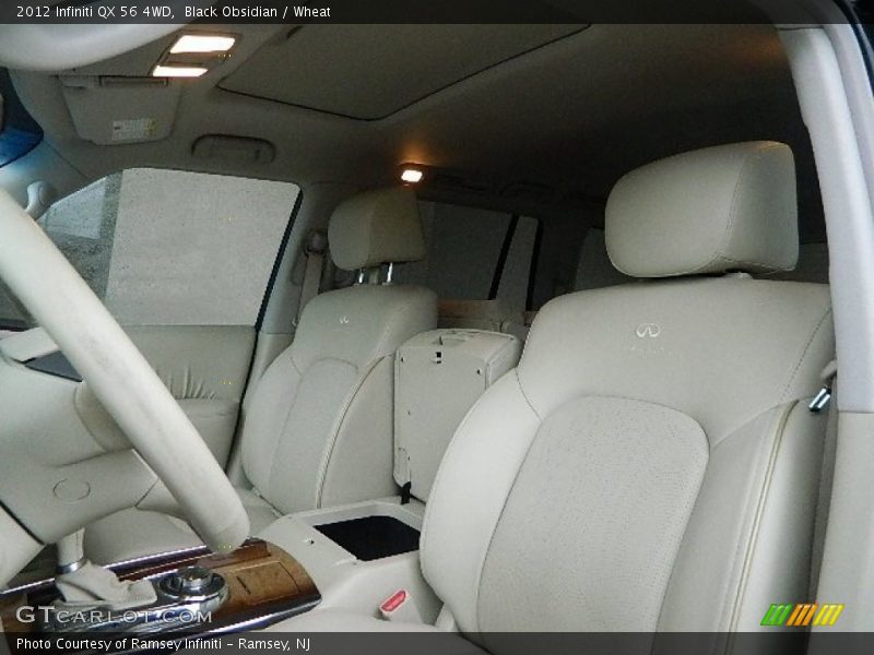 Black Obsidian / Wheat 2012 Infiniti QX 56 4WD