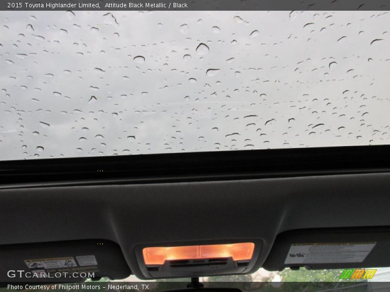 Attitude Black Metallic / Black 2015 Toyota Highlander Limited