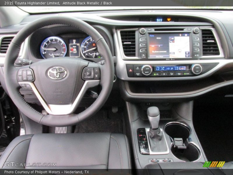 Dashboard of 2015 Highlander Limited