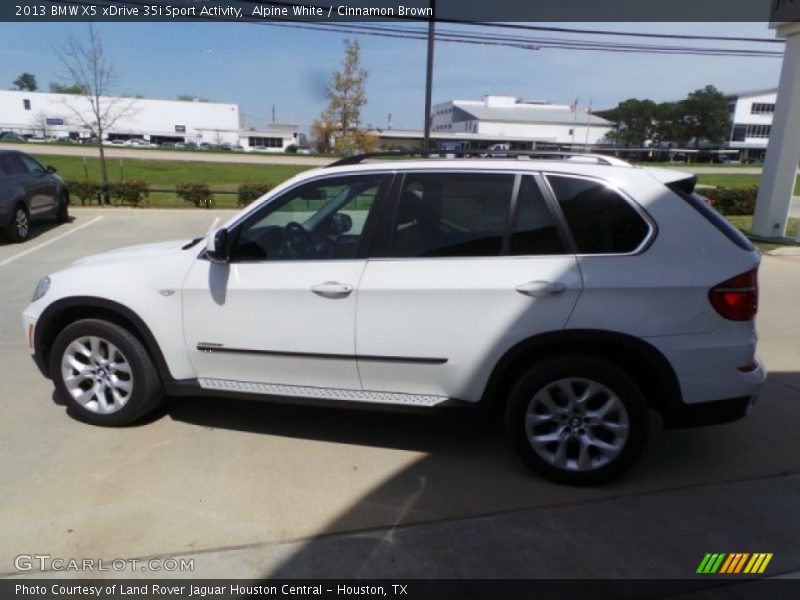 Alpine White / Cinnamon Brown 2013 BMW X5 xDrive 35i Sport Activity