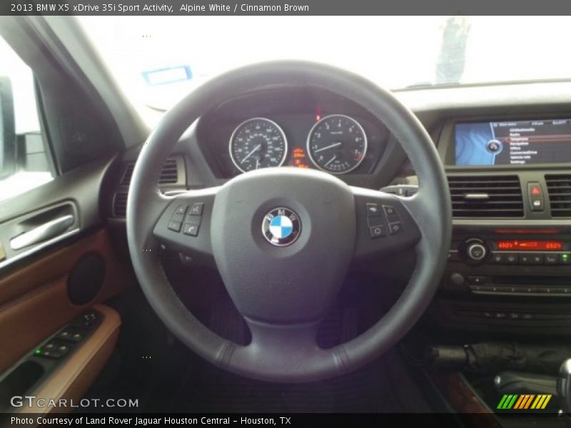 Alpine White / Cinnamon Brown 2013 BMW X5 xDrive 35i Sport Activity