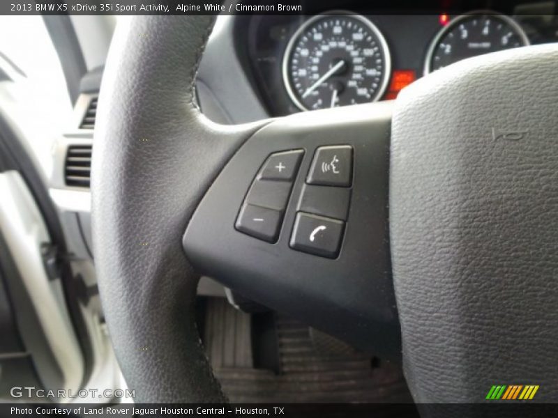 Alpine White / Cinnamon Brown 2013 BMW X5 xDrive 35i Sport Activity