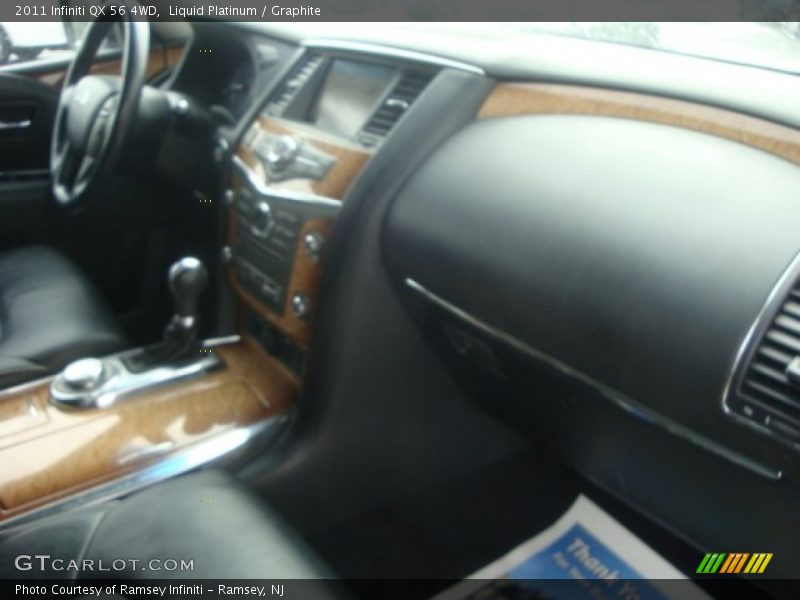 Liquid Platinum / Graphite 2011 Infiniti QX 56 4WD