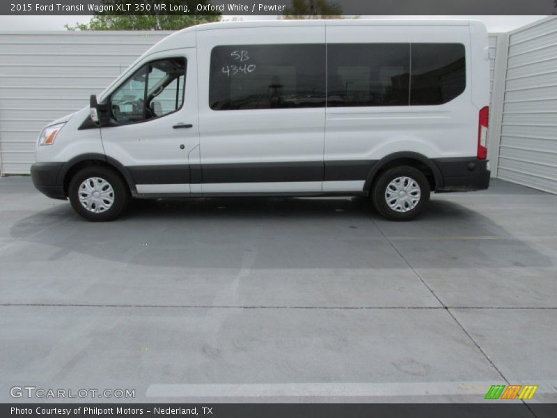  2015 Transit Wagon XLT 350 MR Long Oxford White
