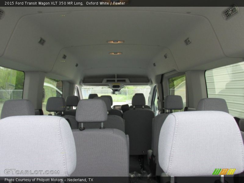  2015 Transit Wagon XLT 350 MR Long Pewter Interior