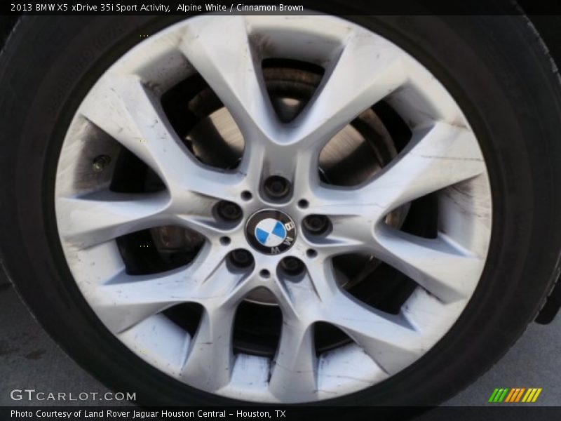 Alpine White / Cinnamon Brown 2013 BMW X5 xDrive 35i Sport Activity