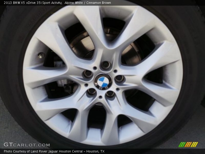 Alpine White / Cinnamon Brown 2013 BMW X5 xDrive 35i Sport Activity