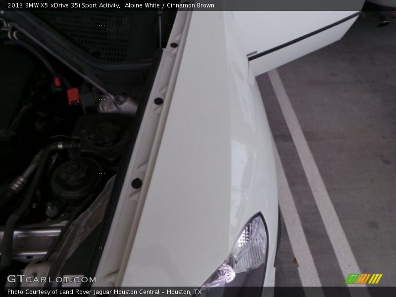 Alpine White / Cinnamon Brown 2013 BMW X5 xDrive 35i Sport Activity
