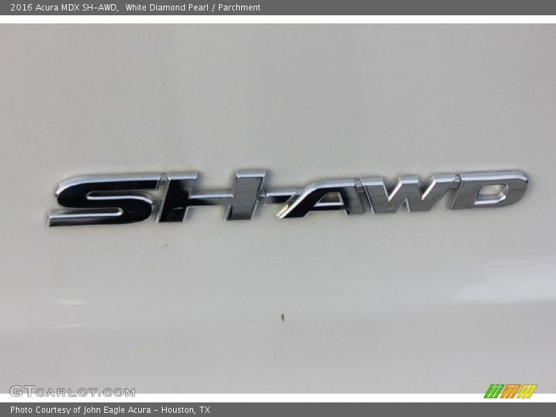 White Diamond Pearl / Parchment 2016 Acura MDX SH-AWD