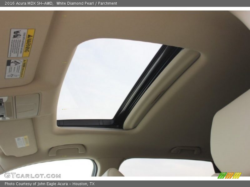White Diamond Pearl / Parchment 2016 Acura MDX SH-AWD