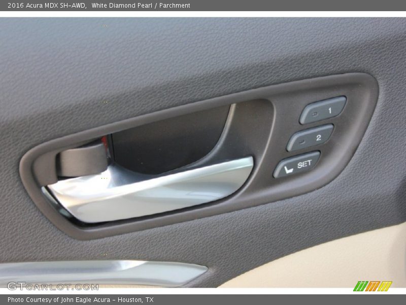 White Diamond Pearl / Parchment 2016 Acura MDX SH-AWD
