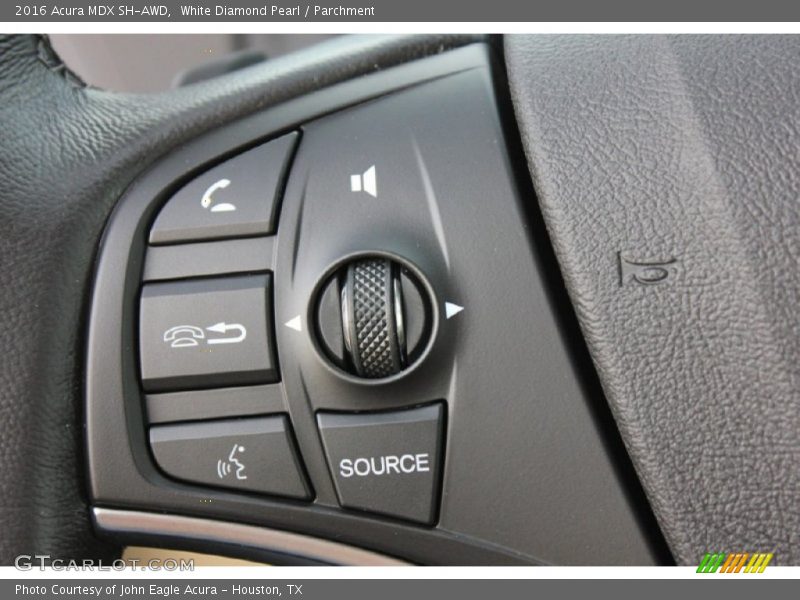 White Diamond Pearl / Parchment 2016 Acura MDX SH-AWD