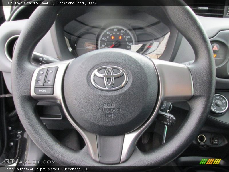  2015 Yaris 5-Door LE Steering Wheel