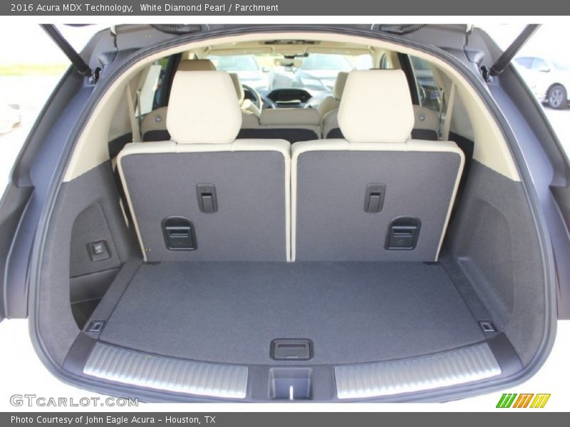 White Diamond Pearl / Parchment 2016 Acura MDX Technology