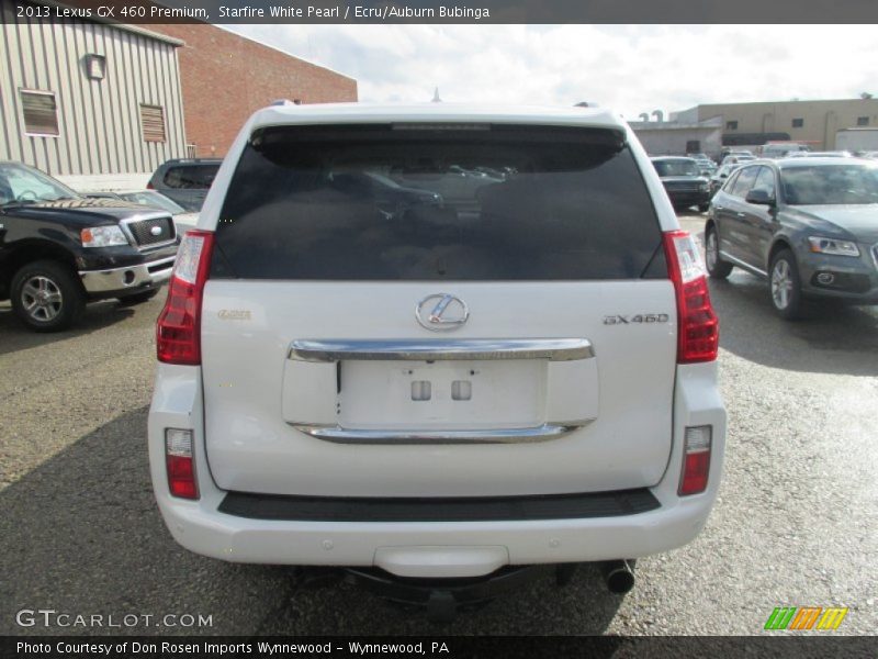 Starfire White Pearl / Ecru/Auburn Bubinga 2013 Lexus GX 460 Premium