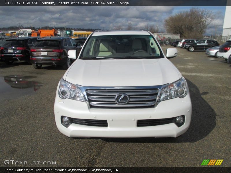 Starfire White Pearl / Ecru/Auburn Bubinga 2013 Lexus GX 460 Premium