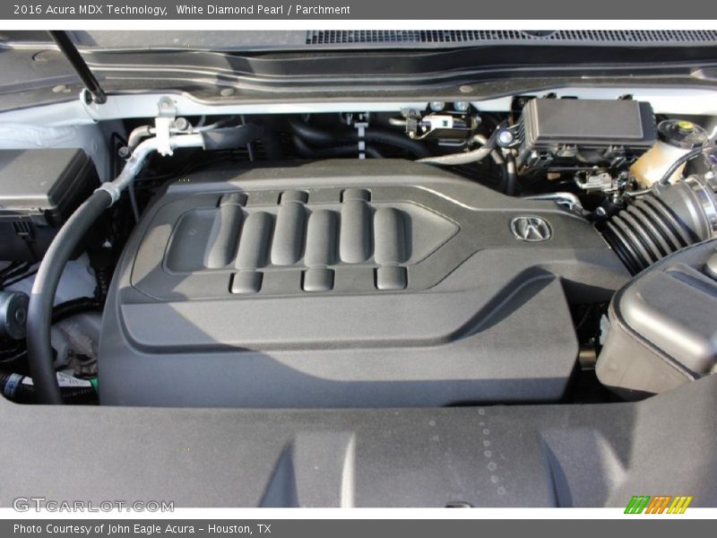White Diamond Pearl / Parchment 2016 Acura MDX Technology