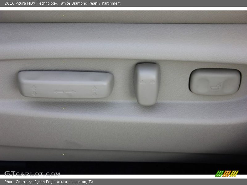 White Diamond Pearl / Parchment 2016 Acura MDX Technology