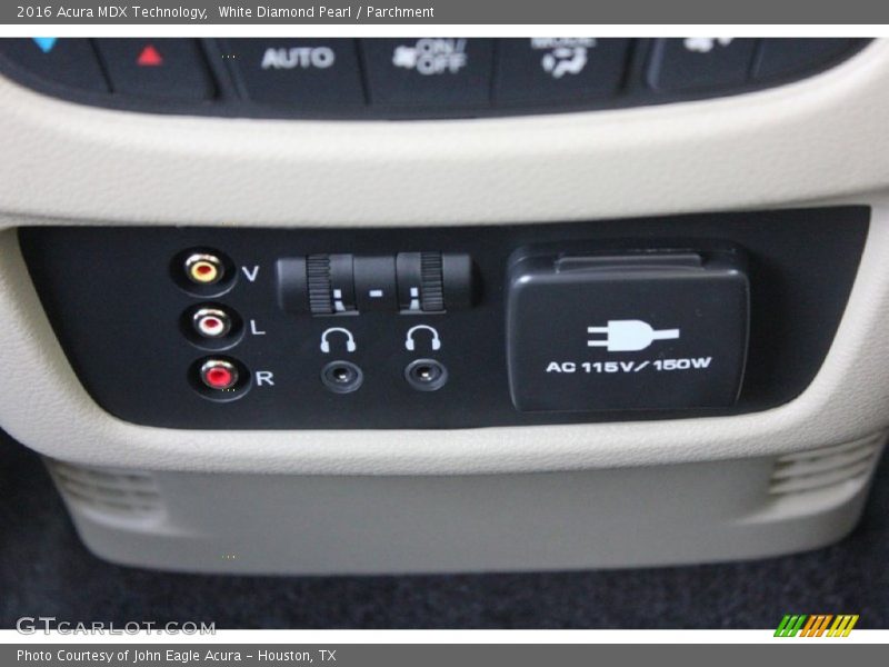 White Diamond Pearl / Parchment 2016 Acura MDX Technology