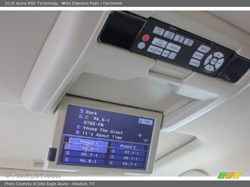 White Diamond Pearl / Parchment 2016 Acura MDX Technology