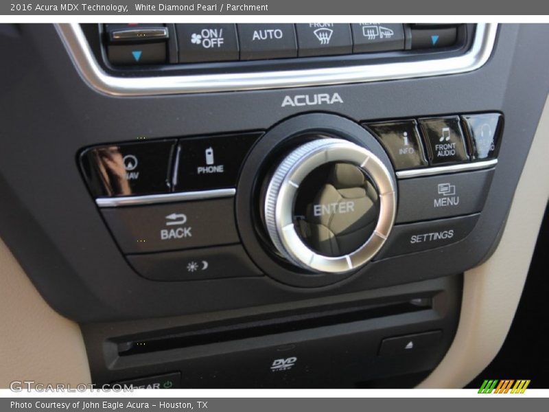 White Diamond Pearl / Parchment 2016 Acura MDX Technology