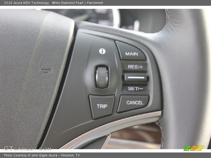 White Diamond Pearl / Parchment 2016 Acura MDX Technology