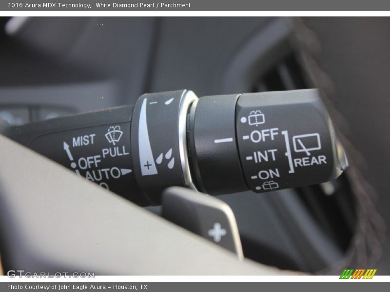 White Diamond Pearl / Parchment 2016 Acura MDX Technology