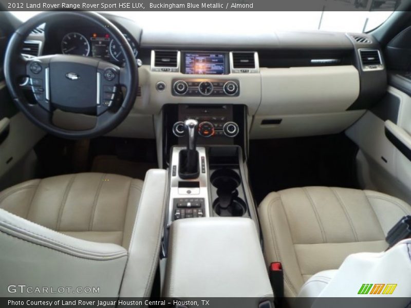 Buckingham Blue Metallic / Almond 2012 Land Rover Range Rover Sport HSE LUX