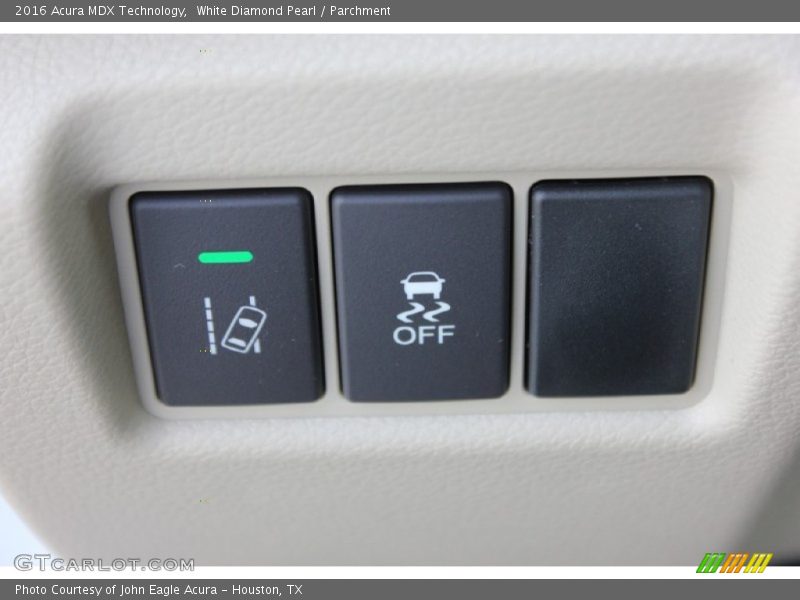 White Diamond Pearl / Parchment 2016 Acura MDX Technology