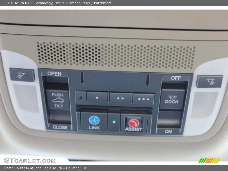 White Diamond Pearl / Parchment 2016 Acura MDX Technology