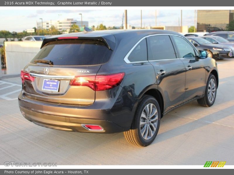 Graphite Luster Metallic / Ebony 2016 Acura MDX Technology