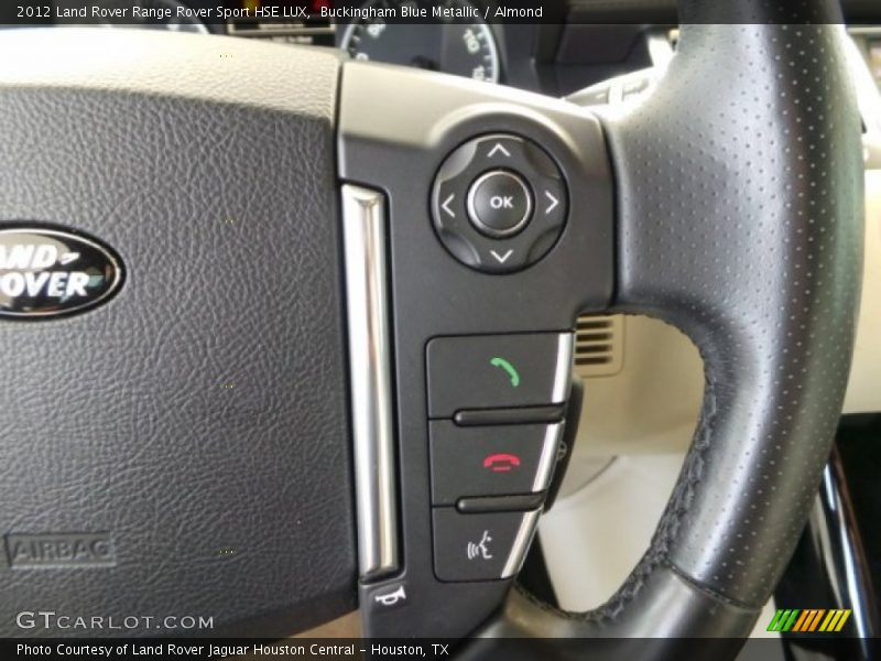 Buckingham Blue Metallic / Almond 2012 Land Rover Range Rover Sport HSE LUX