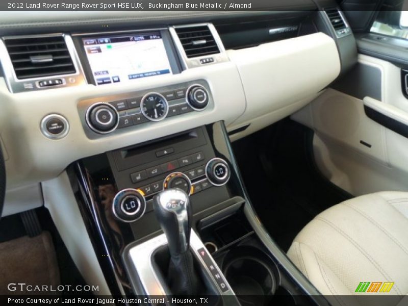 Buckingham Blue Metallic / Almond 2012 Land Rover Range Rover Sport HSE LUX