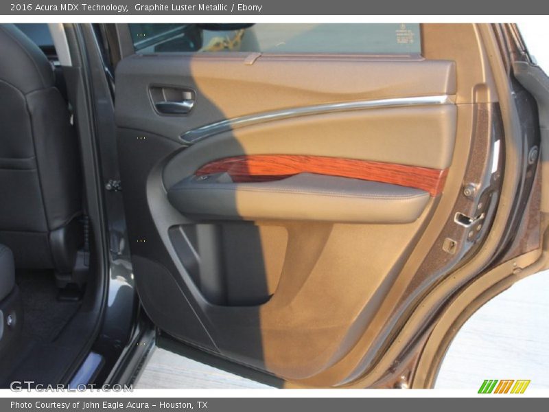 Graphite Luster Metallic / Ebony 2016 Acura MDX Technology