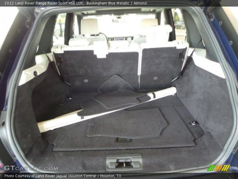 Buckingham Blue Metallic / Almond 2012 Land Rover Range Rover Sport HSE LUX