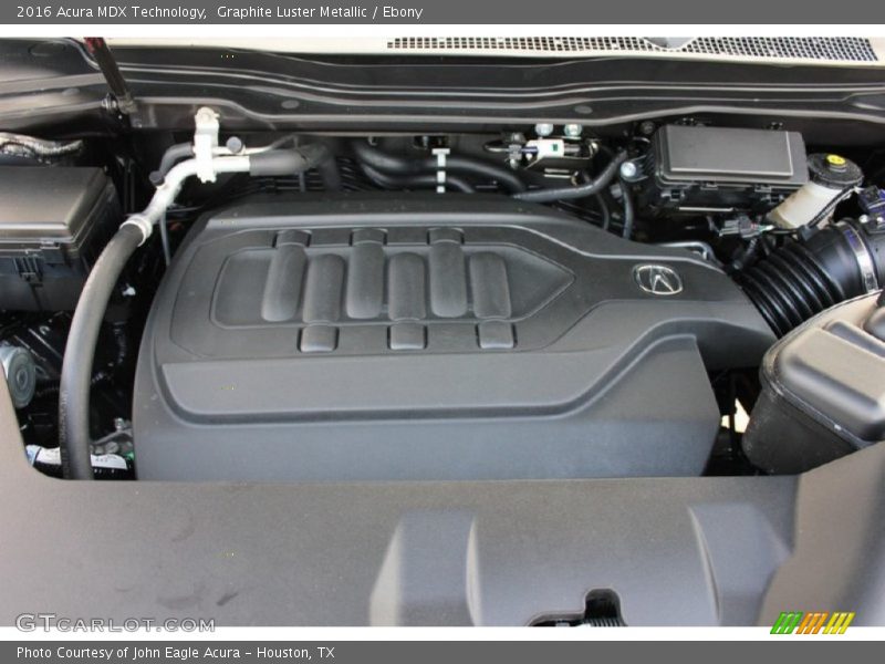 Graphite Luster Metallic / Ebony 2016 Acura MDX Technology