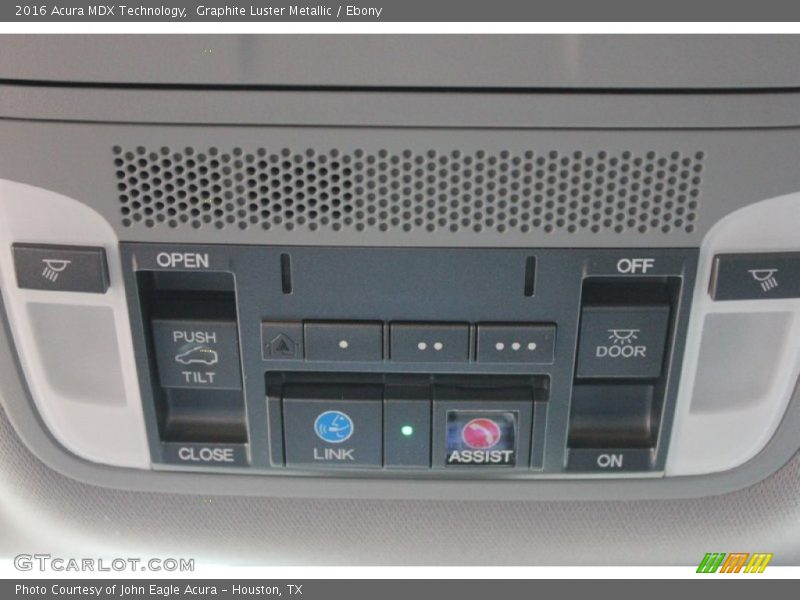 Graphite Luster Metallic / Ebony 2016 Acura MDX Technology