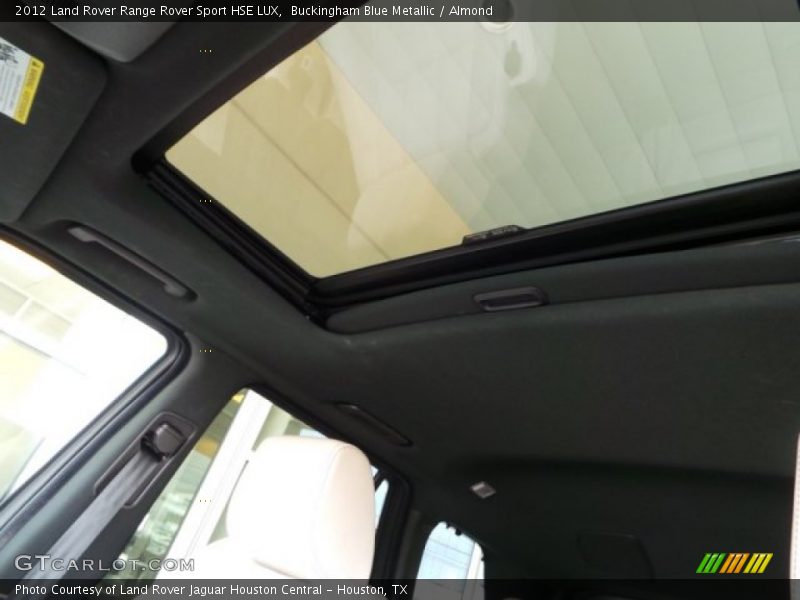 Buckingham Blue Metallic / Almond 2012 Land Rover Range Rover Sport HSE LUX