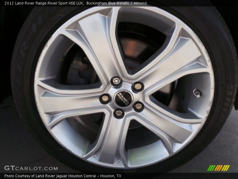 Buckingham Blue Metallic / Almond 2012 Land Rover Range Rover Sport HSE LUX