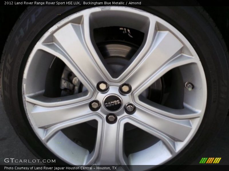 Buckingham Blue Metallic / Almond 2012 Land Rover Range Rover Sport HSE LUX