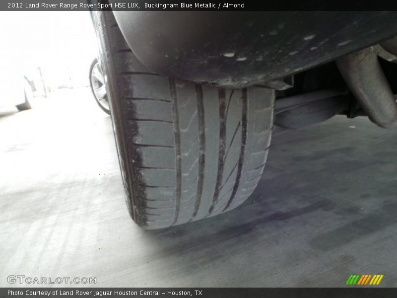 Buckingham Blue Metallic / Almond 2012 Land Rover Range Rover Sport HSE LUX