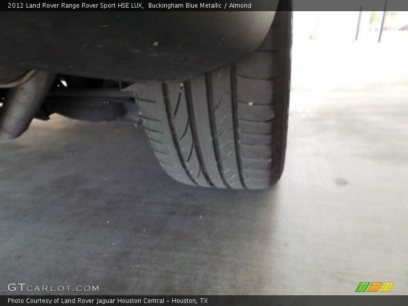 Buckingham Blue Metallic / Almond 2012 Land Rover Range Rover Sport HSE LUX