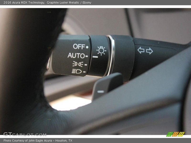 Graphite Luster Metallic / Ebony 2016 Acura MDX Technology