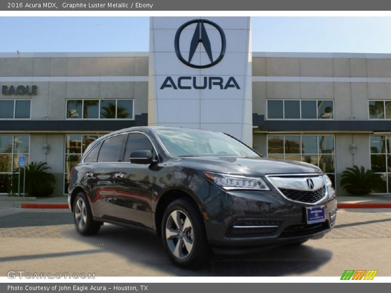 Graphite Luster Metallic / Ebony 2016 Acura MDX