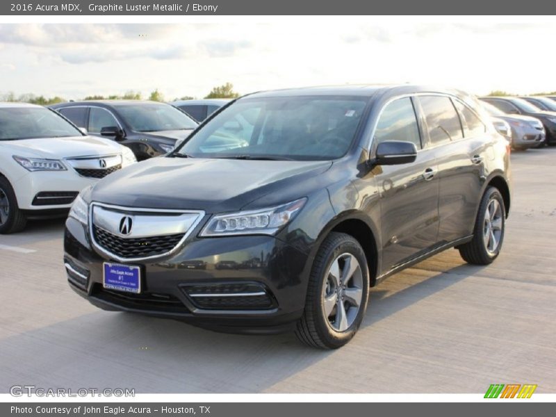 Graphite Luster Metallic / Ebony 2016 Acura MDX