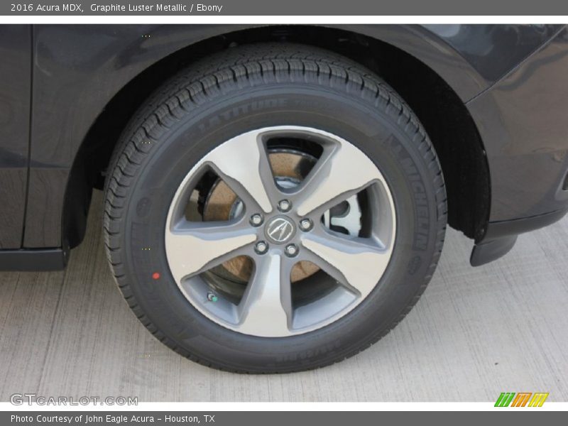 Graphite Luster Metallic / Ebony 2016 Acura MDX