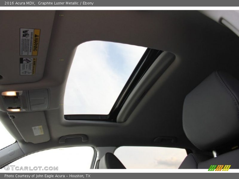 Graphite Luster Metallic / Ebony 2016 Acura MDX