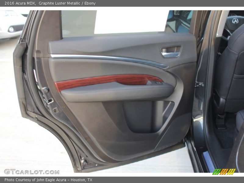 Graphite Luster Metallic / Ebony 2016 Acura MDX